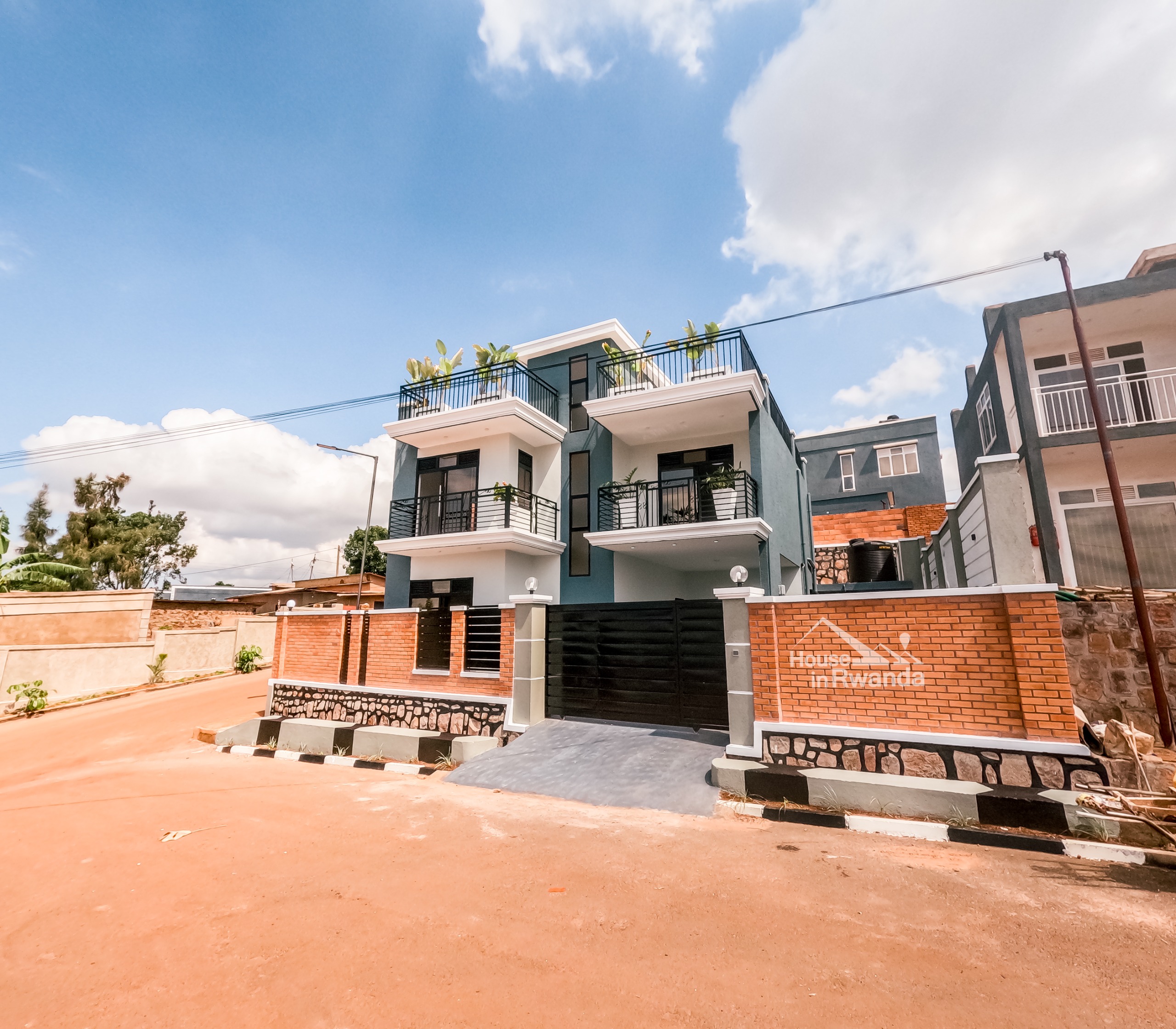 Kigali Elegant Unfurnished House for Rent in Ubuntu Village Estate ...