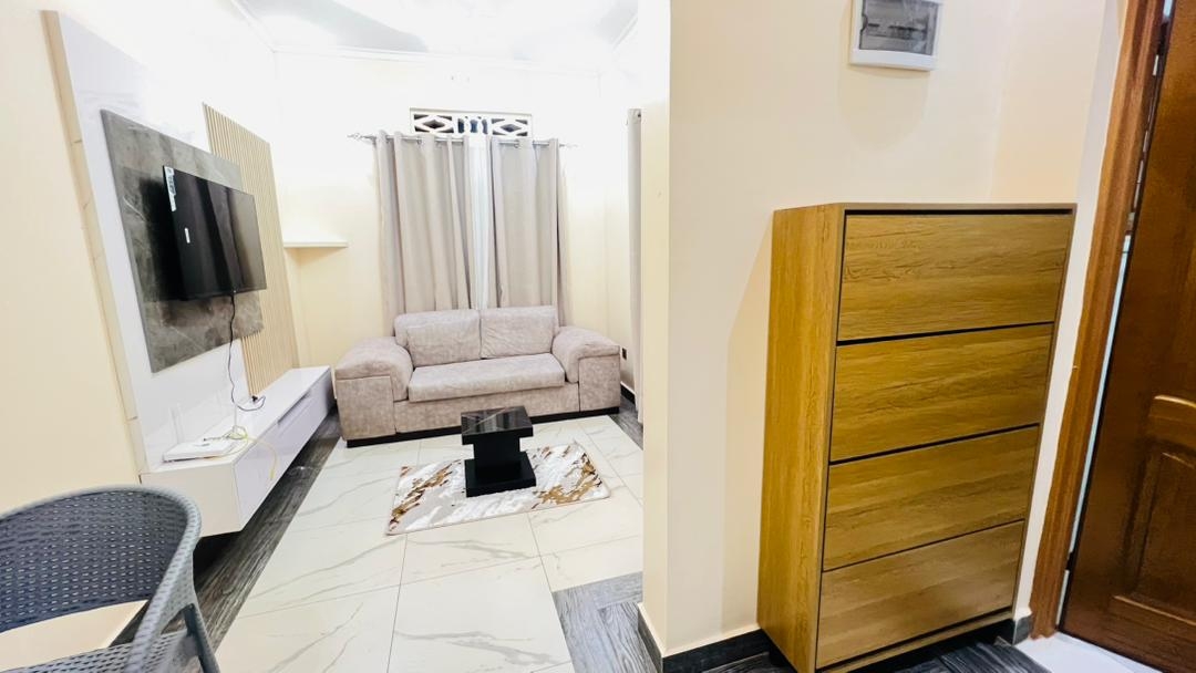 Kigali fully furnished 1-bedroom apartment available for rent near Azam ...