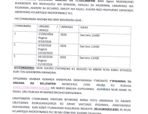 Cyamunara izabera Kicukiro UPI:1/03/07/031690, 