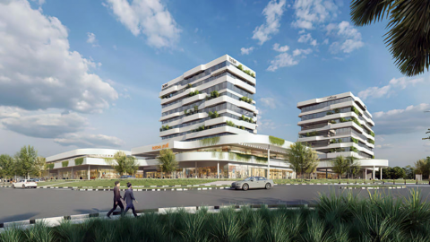 Inzovu Mall that the Duval Group plans to build in the former offices of the Ministry of Justice near Gishushu
